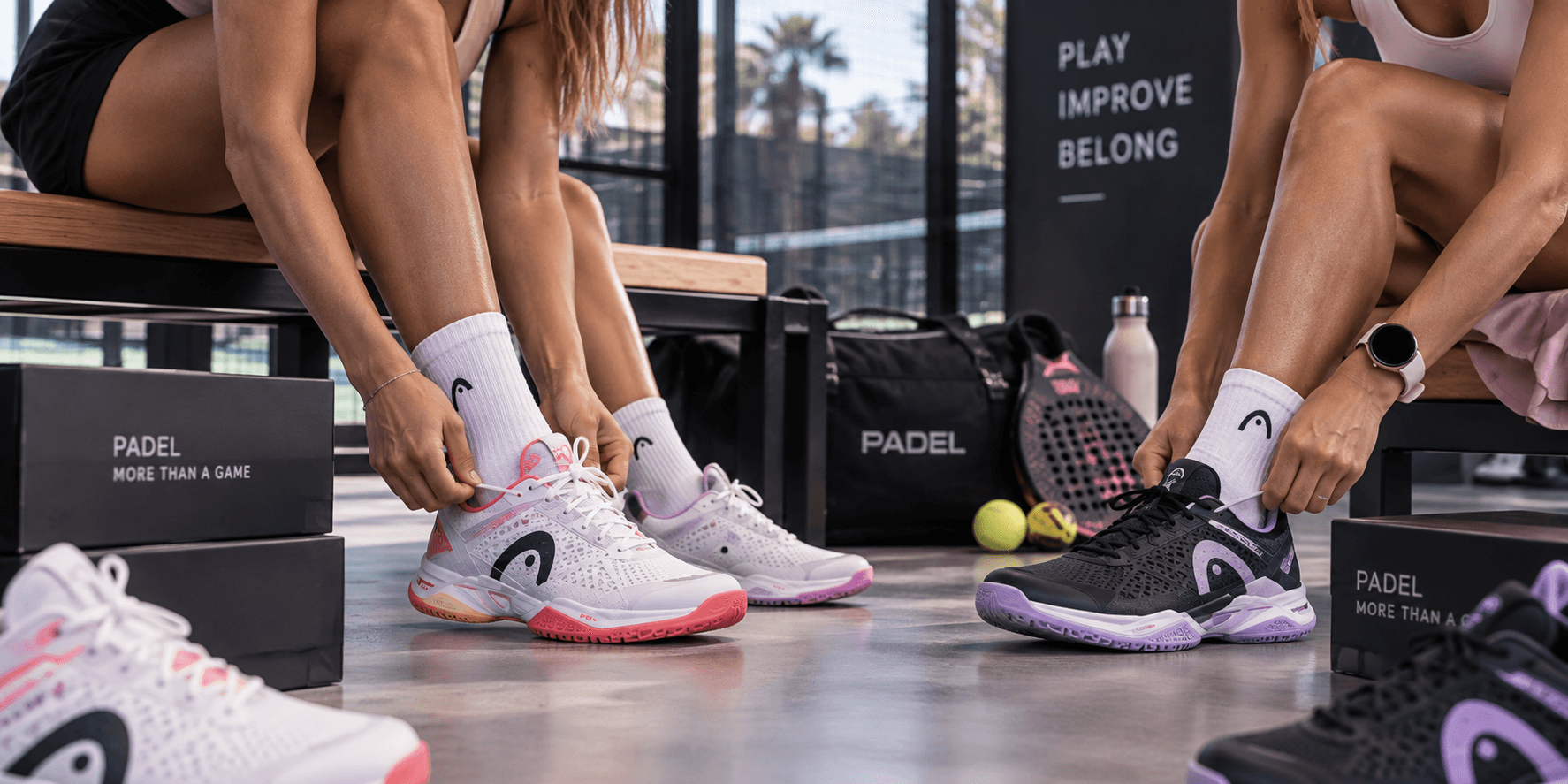 Chaussures de padel femme