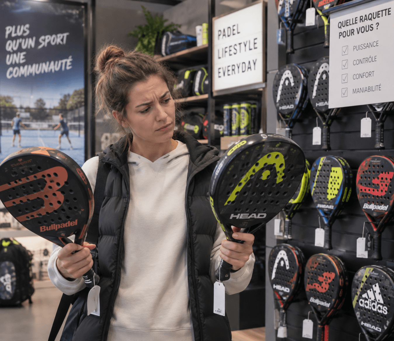 Quelle raquette de padel choisir pour débuter